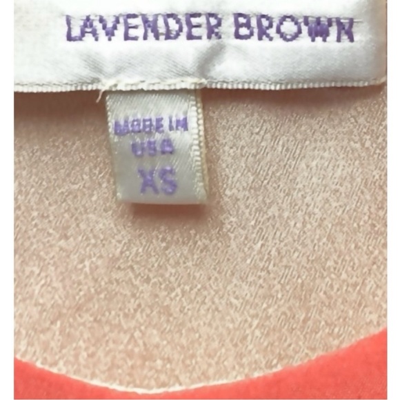 Lavender Brown Silk Tank Slip Designer Dress with Pockets MSRP $249 Size XS - Picture 2 of 8
